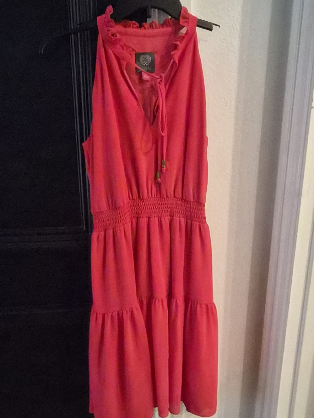 Vince Camuto Vibrant Coral Red Dress - Size 2